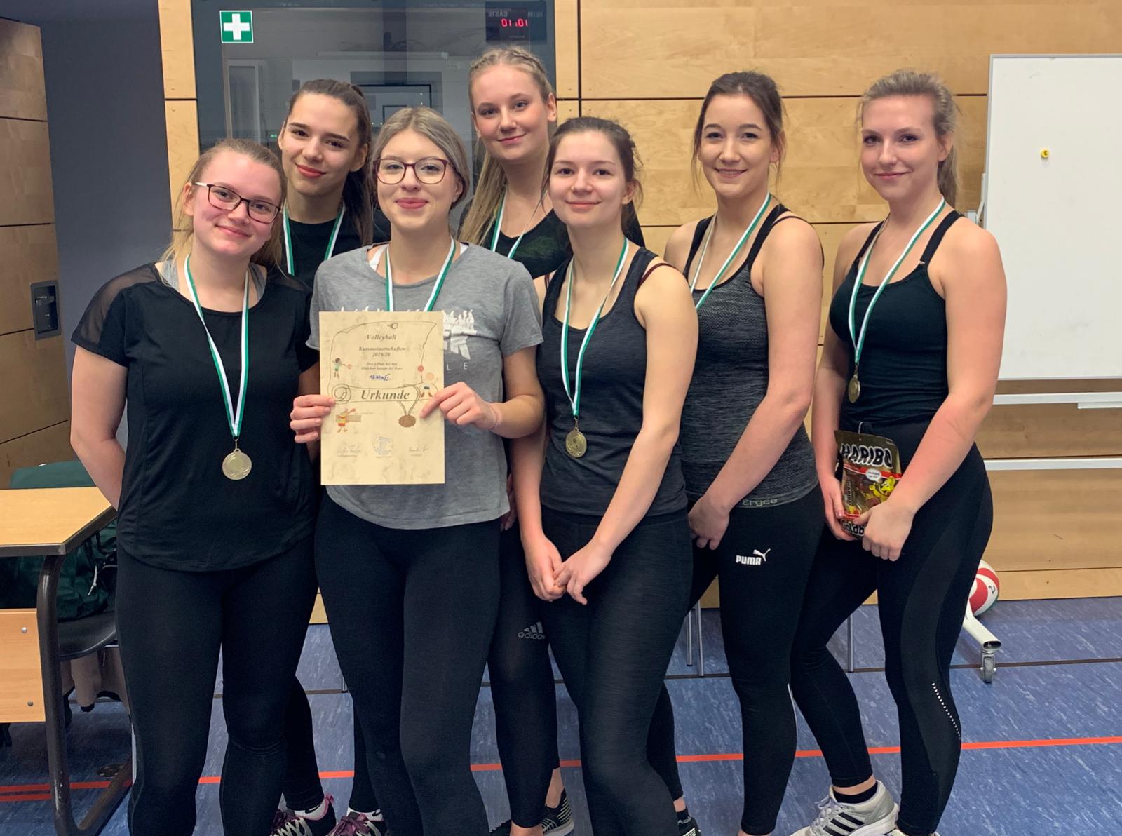 Das beste Mädchen-Team: Klasse 12 | Frau Neuhaus